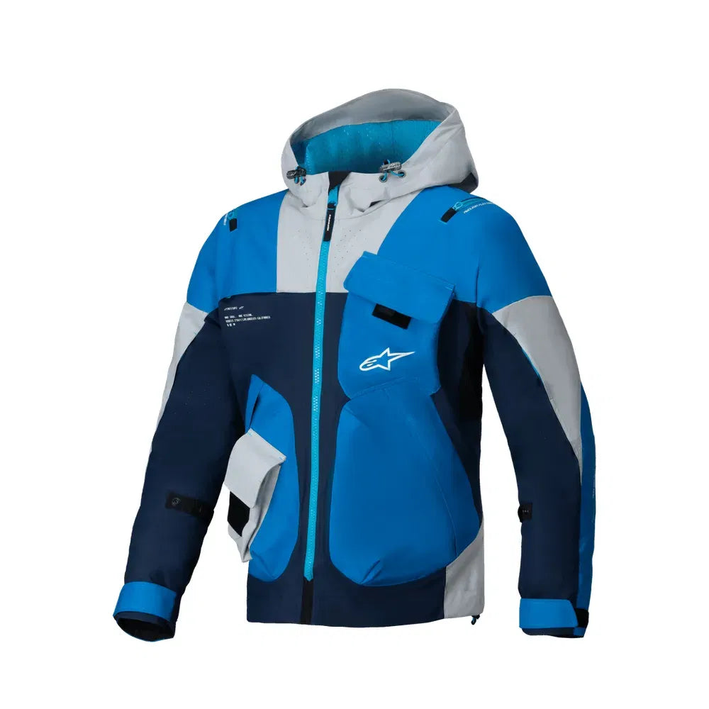 Chamarra Alpinestars Mogress Air - azul/almendra