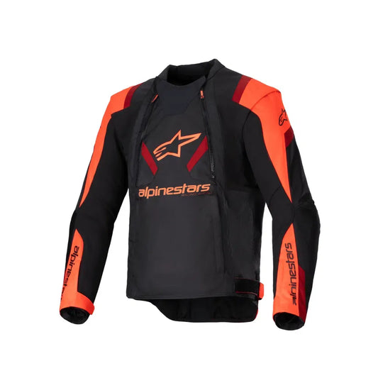 Chamarra Alpinestars T-Stunt Air - negro/naranja/rojo