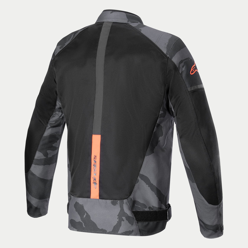 Chamarra Alpinestars T-SP X Superair - camuflaje negro/rojo