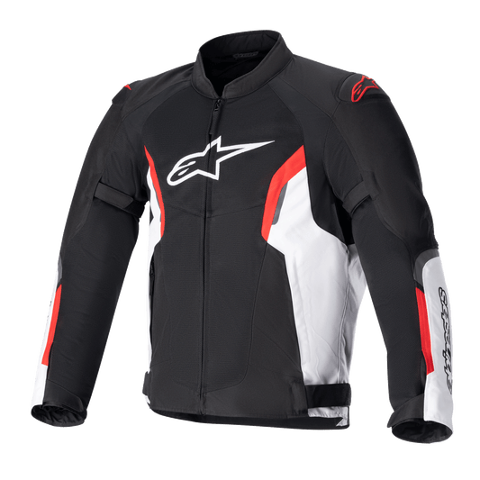 Chamarra textil Alpinestars AST v2 - negra/blanco