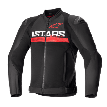 Chamarra Alpinestars SMX Air - Negro/Rojo