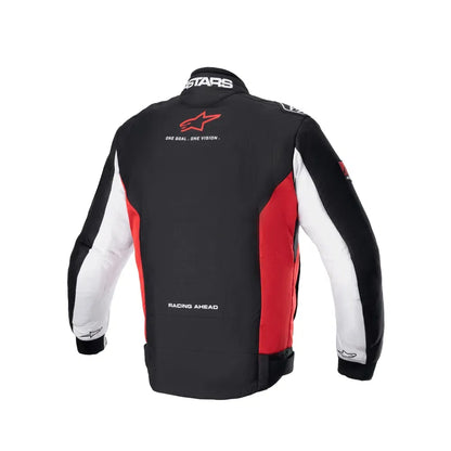Chamarra textil Alpinestars Monza - negra/rojo/blanco