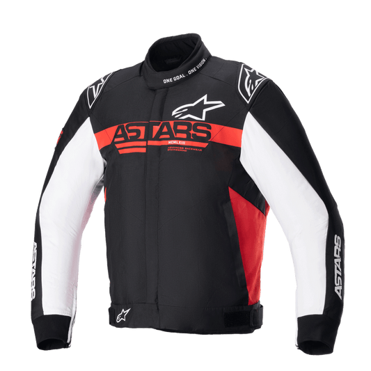 Chamarra textil Alpinestars Monza - negra/rojo/blanco