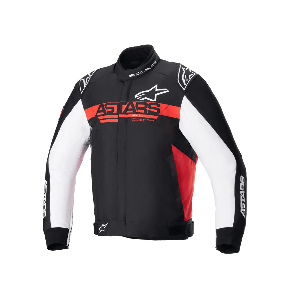Chamarra textil Alpinestars Monza - negra/rojo/blanco