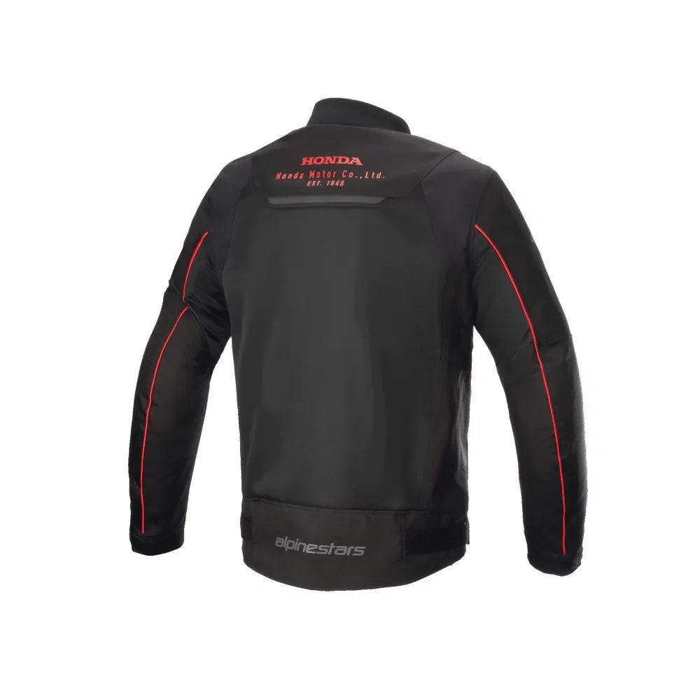 Chamarra textil Honda Luc v2 Air - negra/rojo