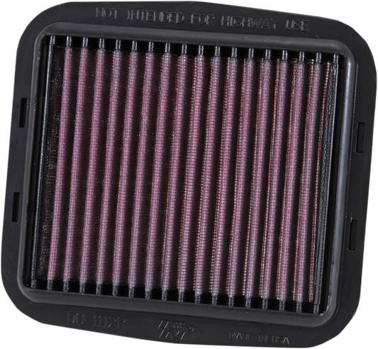 Filtro de aire de alto flujo Sportbike Race-Spec — Panel - Filtro de aire de alto flujo Sportbike Race-Spec - Ducati