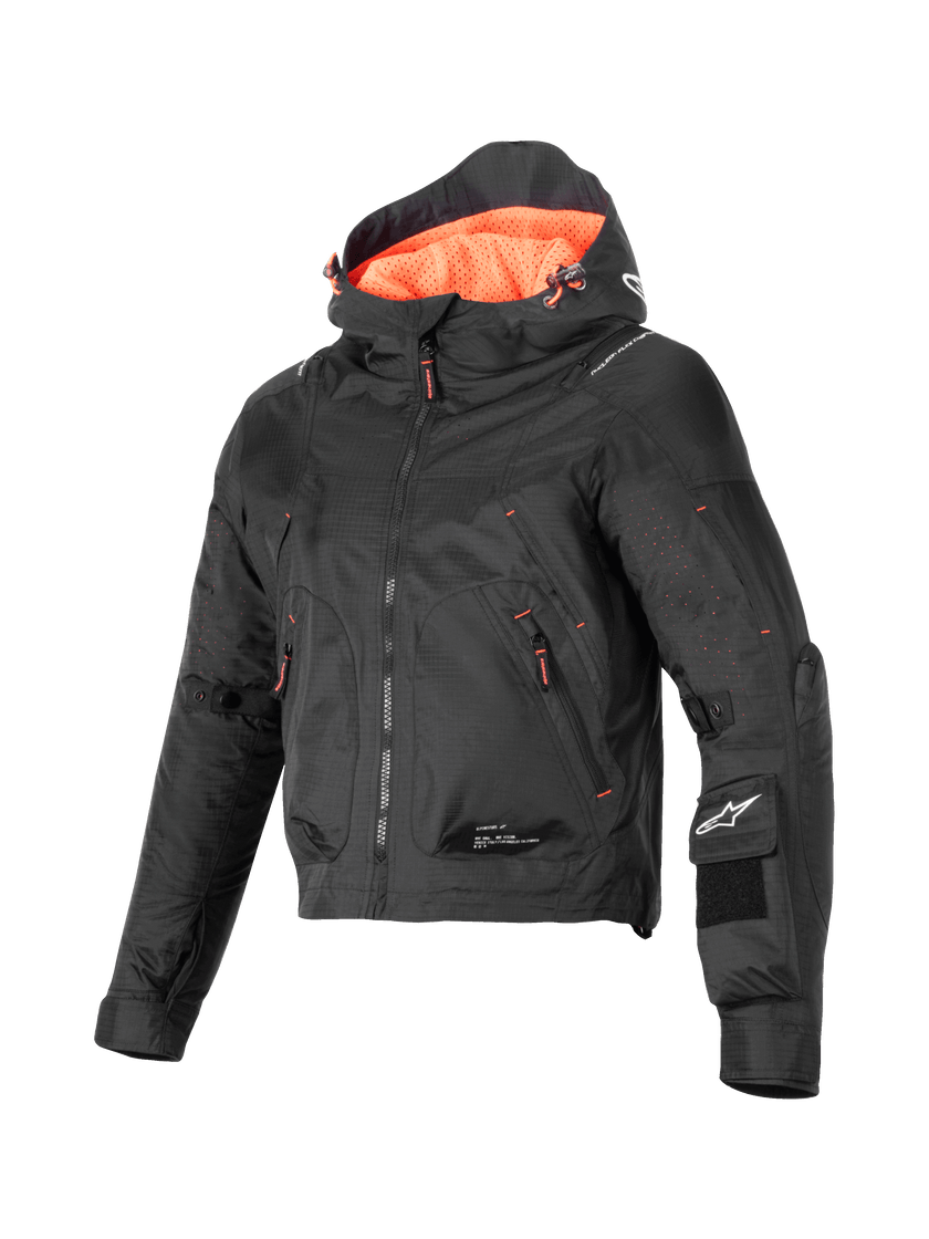 Chamarra para dama Alpinestars Stella Molly Air - negro/coral