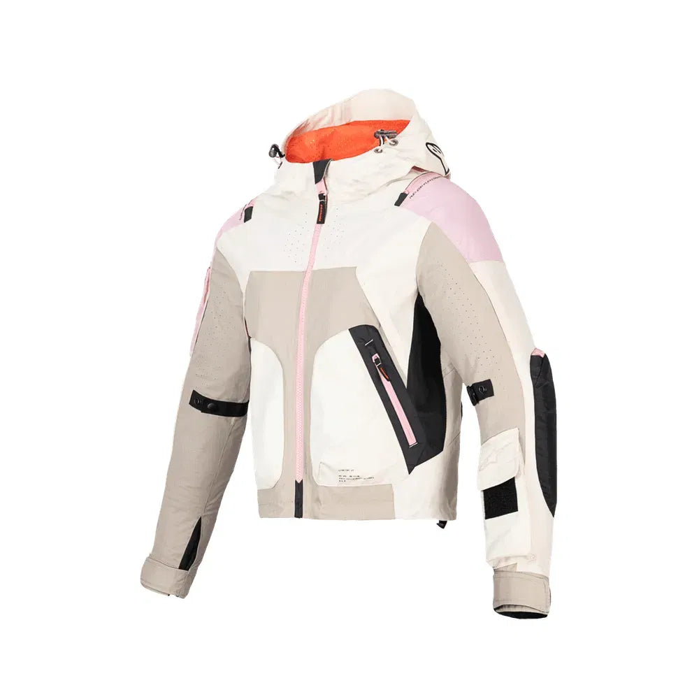 Chamarra de dama Alpinestars Stella Molly Air - arena/rosa/almendra