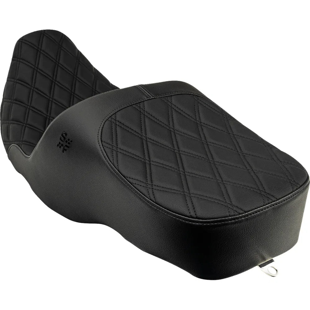Asiento SLYFOX Chariot Black Double Diamond Stitch FL '97-'07