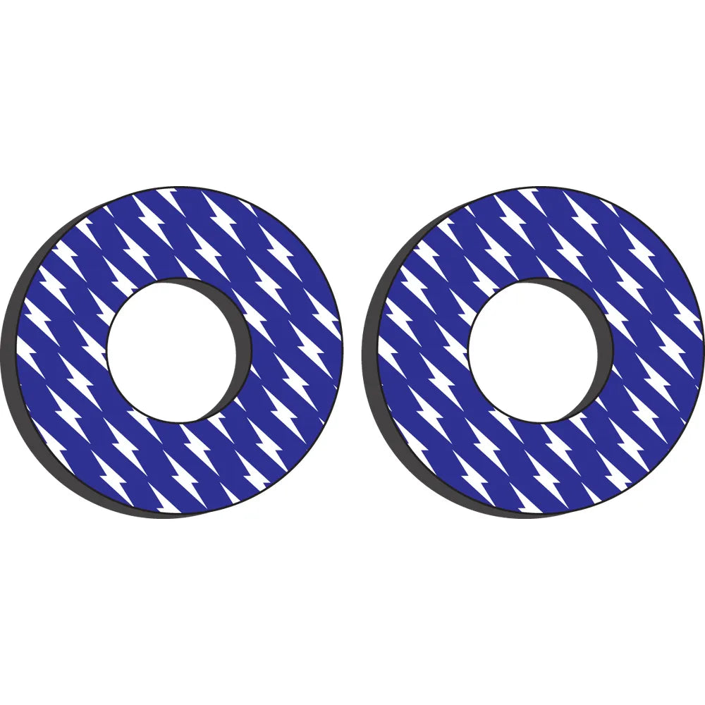 Grip Donuts - Yamaha Blue/White