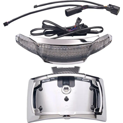 Luz trasera y soporte para matrícula latitude con lightstrike™