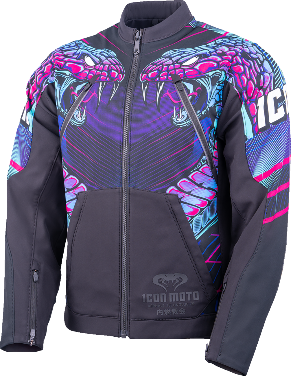 Chamarra Synthwave Merc3 Lazer Cobra™