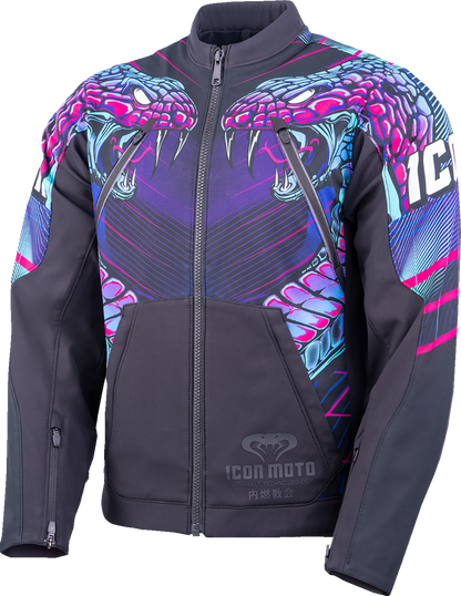 Chamarra Synthwave Merc3 Lazer Cobra™