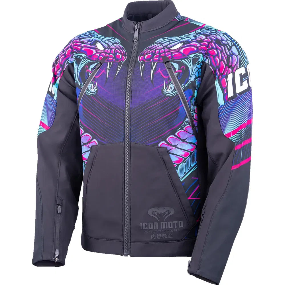 Chamarra Synthwave Merc3 Lazer Cobra™