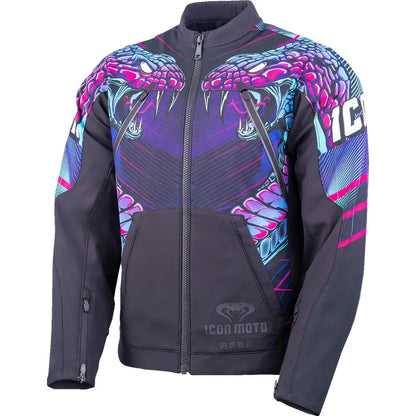 Chamarra Synthwave Merc3 Lazer Cobra™