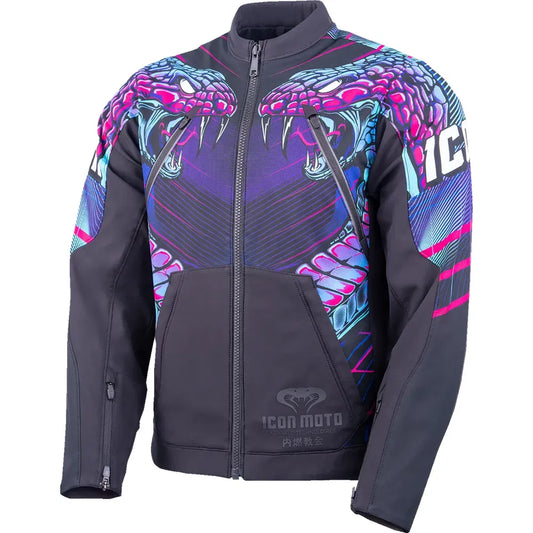 Chamarra Synthwave Merc3 Lazer Cobra™