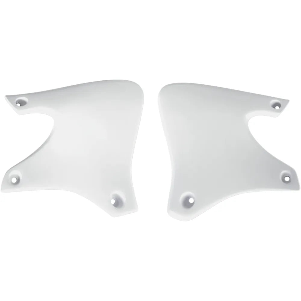 Radiator Shrouds - White - Yamaha