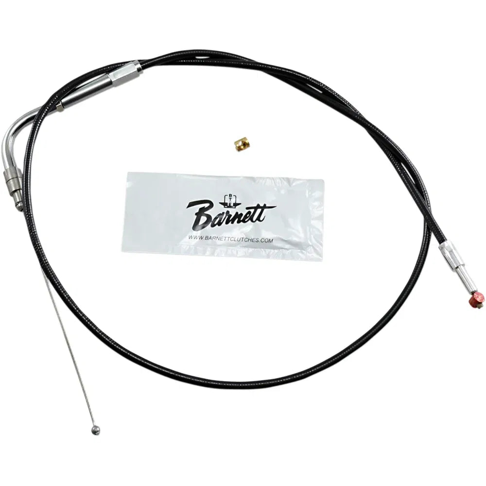 Cable de acelerador/ralentí de vinilo negro