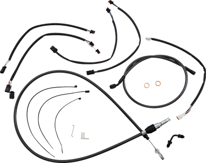 Kit de instalación de manillar de diseño Black Pearl™ - Kit de instalación de manillar de diseño Black Pearl™ - 12"-14" - FX '18-'24