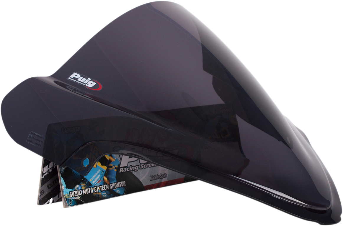 Parabrisas Z-Racing - Parabrisas de carrera - 15-3/8" - Ahumado oscuro - Hayabusa