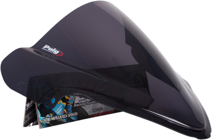 Parabrisas Z-Racing - Parabrisas de carrera - 15-3/8" - Ahumado oscuro - Hayabusa