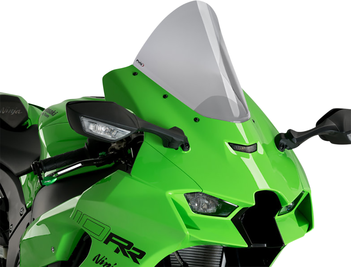 Parabrisas R-Racer - Parabrisas de carrera - 12-1/2" - Ahumado - Ninja ZX-10R