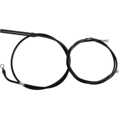 Kit de cable de freno/cable de manillar de vinilo negro estándar — ape hanger