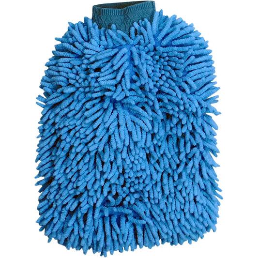 Microfiber Wash Mitt - Blue