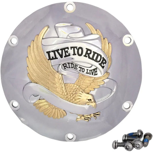 Cubierta del Derby Live to Ride - Dorado