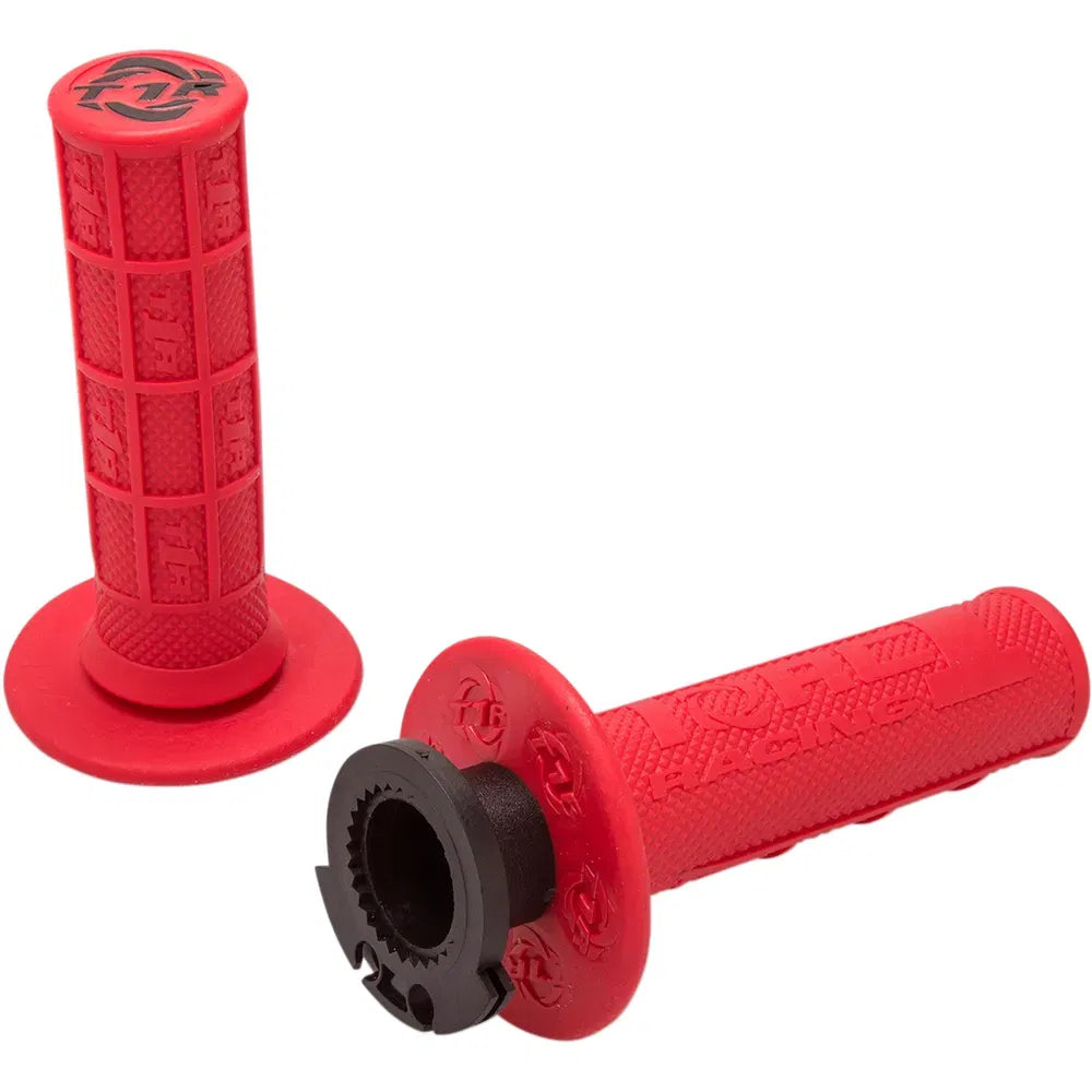Grips - Defy - Lock-On - 4-Stroke - Red