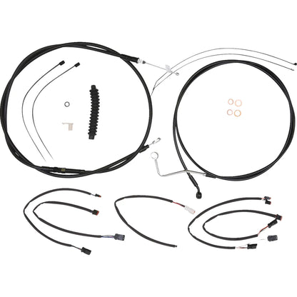 Kit de instalación de manillar XR - Kit de instalación de manillar XR - Colgadores Ape de 12"-14" - FLHRXS '21-'24 - Negro