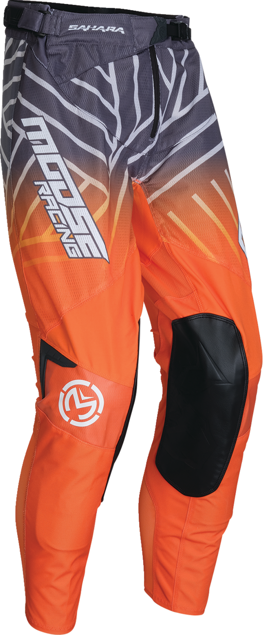 Pantalones Sahara - Pantalones Sahara - Gris/Naranja - US 28