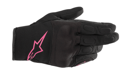 Guantes Alpinestars para mujer Stella S-Max Drystar® - Negro/Rosa