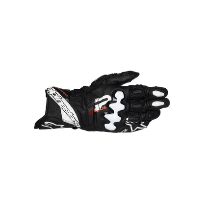 Guantes de piel Alpinestars GP Plus R V3 - negro/blanco