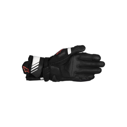 Guantes de piel Alpinestars GP Plus R V3 - negro/blanco/rojo