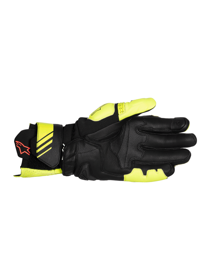 Guantes de piel Alpinestars GP Plus R V3 - amarillo/negro