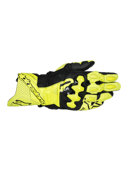 Guantes de piel Alpinestars GP Plus R V3 - amarillo/negro