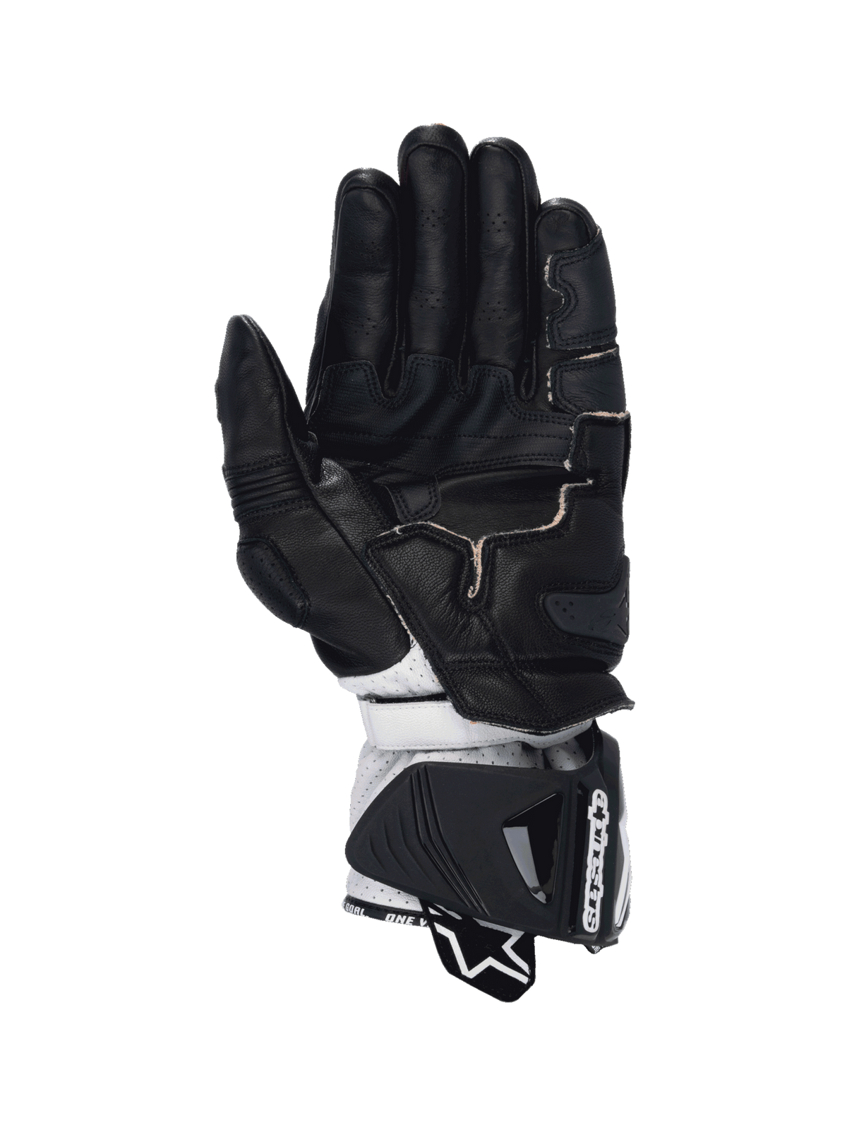 Guantes Alpinestars GP Pro R4 - Black/Fluo Red/White