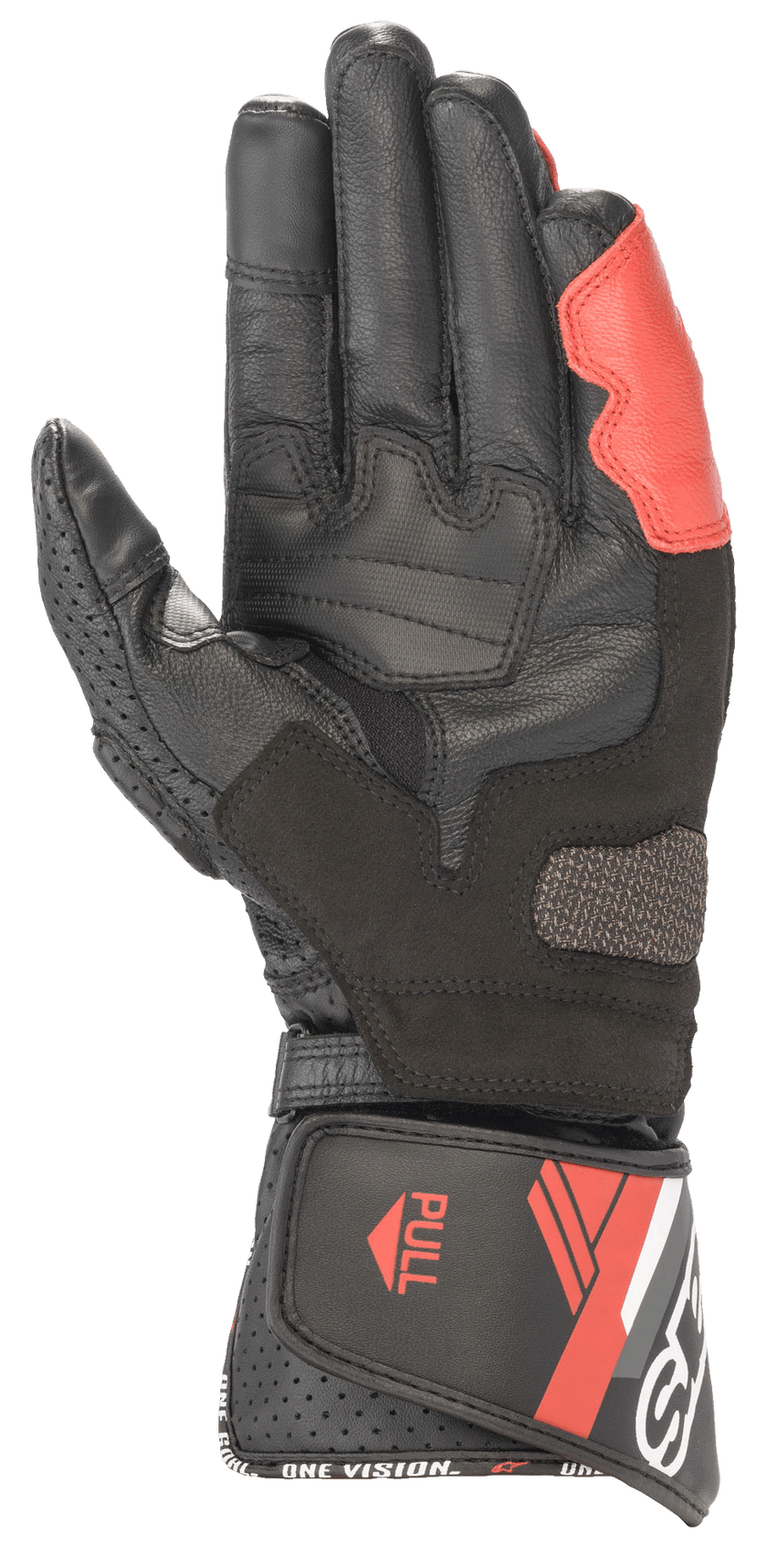 Guantes Alpinestars SP-8 V3 - Negro/Blanco/Rojo
