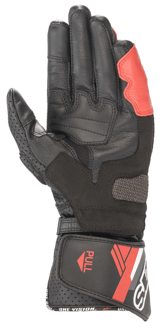 Guantes Alpinestars SP-8 V3 - Negro/Blanco/Rojo