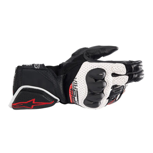 Guantes Alpinestars SP-8 V3 - Negro/Blanco/Rojo