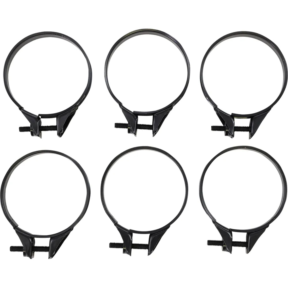 Carburetor Clamps - 49-51 mm - 6-Pack