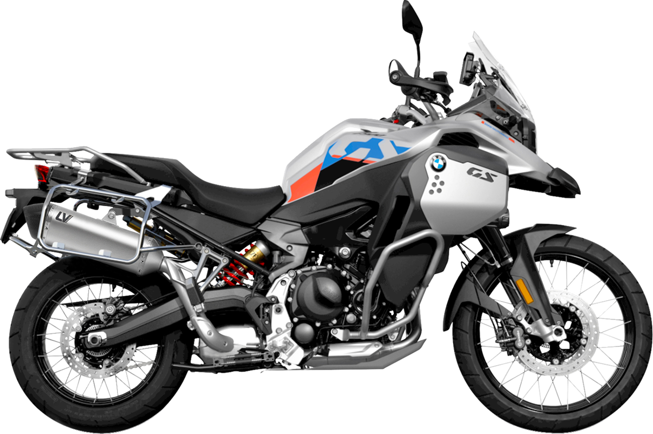 Silenciador Slip-On LV-14 Black Edition - Silenciador Slip-On LV-14 Black Edition - BMW F 750/900 GS