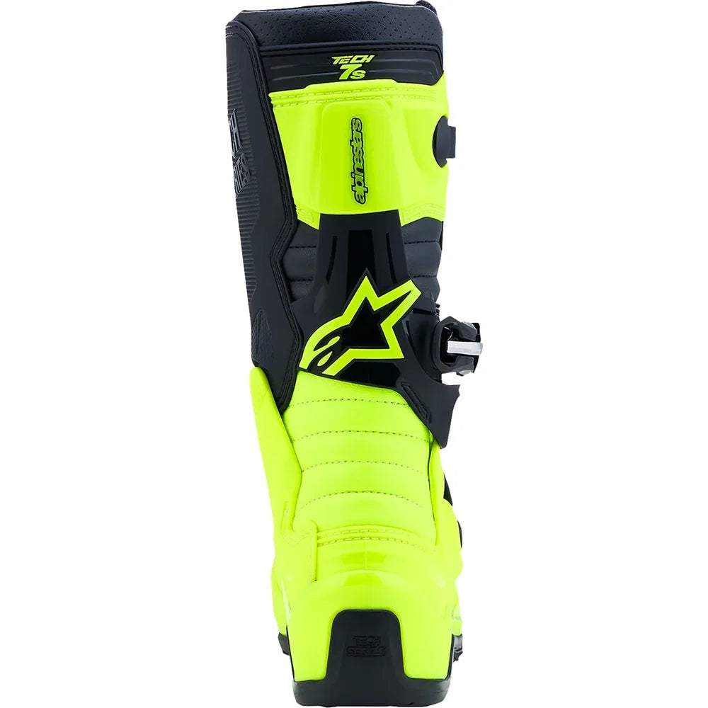 Botas Alpinestars Youth Tech 7S Fluorescent Yellow/Black