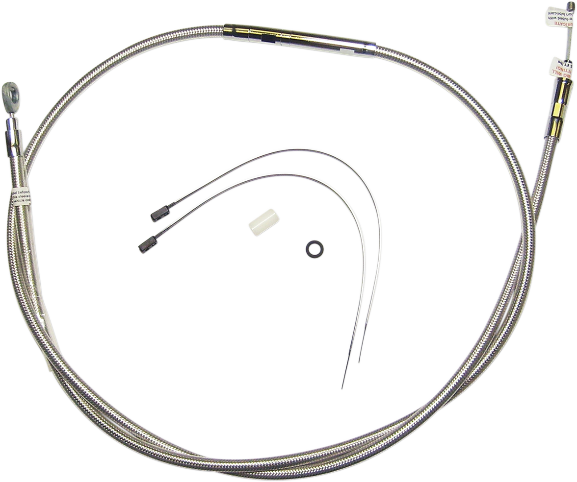 Cable de Clutch de acero inoxidable pulido de alta eficiencia - Cable de Clutch de acero inoxidable pulido de alta eficiencia - 72-11/16"
