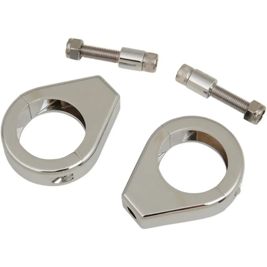 Abrazadera de Direccionales de 39mm - Cromo