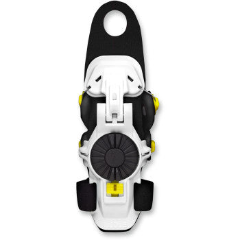 Muñequeras Mobius X8 - White/Acid Yellow