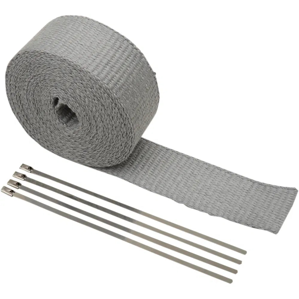 Exhaust Wrap Kit - Silver - 1x50