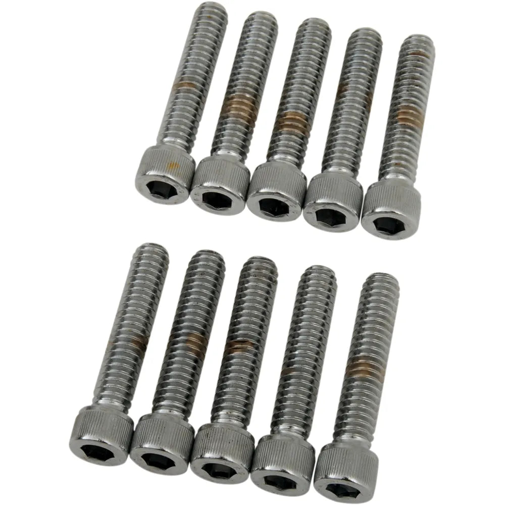 Tornillos allen estriado 1/4-20 X 1 1/4" cromo