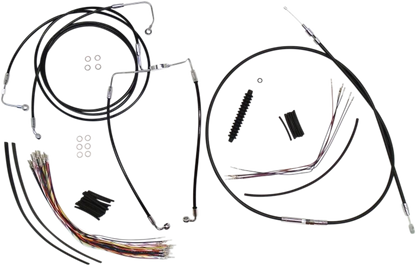 Kit de instalación de manillar XR - Kit de instalación de manillar XR - Colgadores Ape de 12"-14" - FLH '08-'13 - Negro